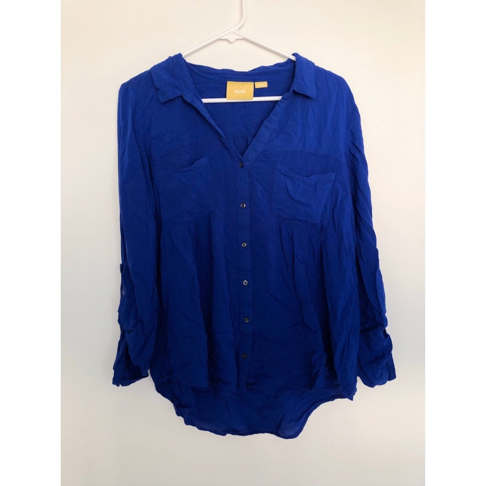 Anthropologie Maeve Button down Blouse